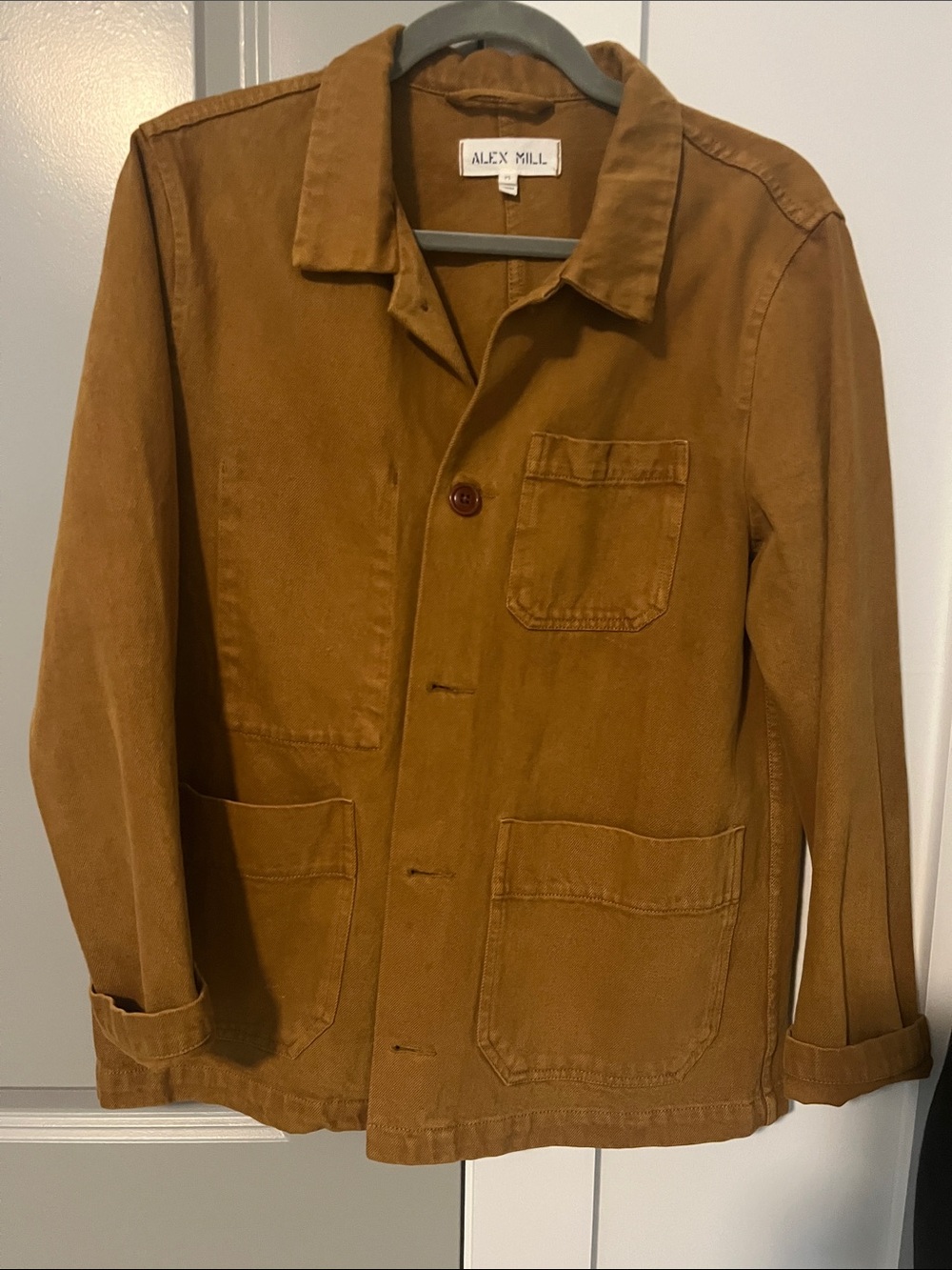 Alex Mill Tan/Brown Lightweight Work Jacket